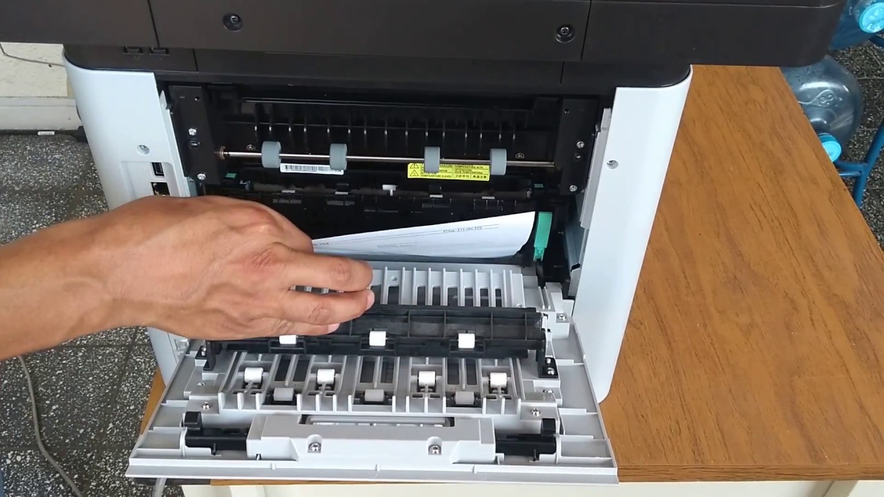 SAMSUNG SLM4080 Copia y atoramiento en duplex YouTube