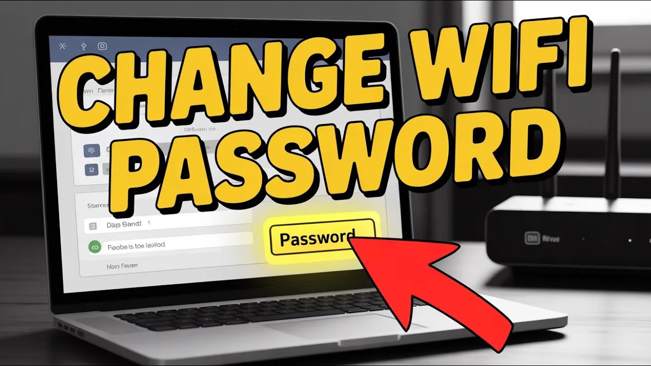 How to change WiFi password - Quick Tip - YouTube
