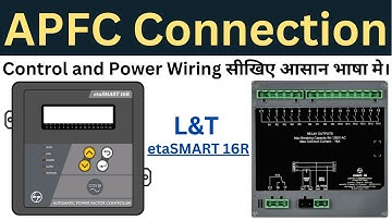 APFC Panel and Power Factor Controller Wiring in Hindi | बिलकुल आसान भाषा में समझिए | Learn EEE