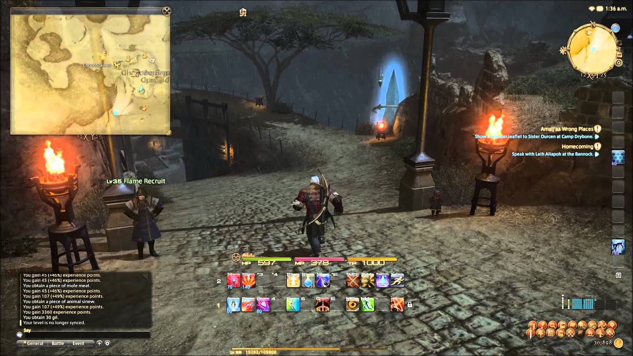 How To Find Ourcen Quest Amalj Wrong Places Ffxiv Youtube