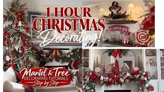 Information 1 HOUR CHRISTMAS DECORATING 🎄 Mantel & Tree Decorating Tutorials | Hot Cocoa Bar Set Up  News