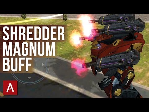 PATTON DOMINATION with BUFFED Shredders and Magnums | War Robots Test Server Gameplay - PATTON DOMINATION with BUFFED Shredders and Magnums | War Robots Test Server Gameplay