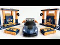New 360° RC Twist Car, RC Racing Car, RC Bus & Simulated Gas Station Unboxing