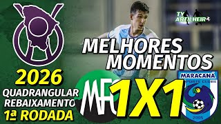 [Cearense '26] Quadrangular | 1ª Rodada | Maranguape 1 X 1 Maracanã | TV ARTILHEIRO