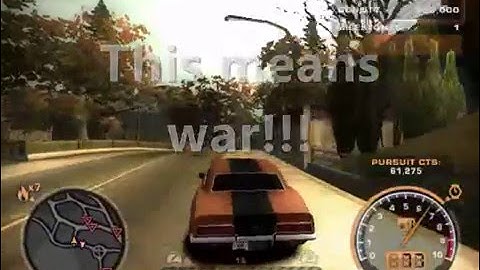 Need for Speed: Most Wanted -  Last challange (69) -  Black Edition