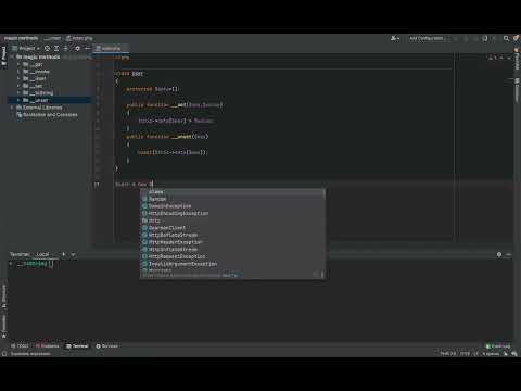 What is __unset() magic method