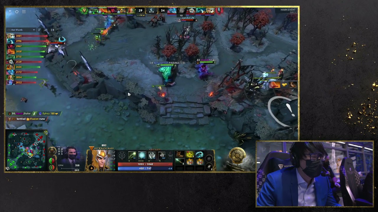 "Just keep farming! Aui, I will kick you from our TI roster again!" Insan1a cosplaying PPD