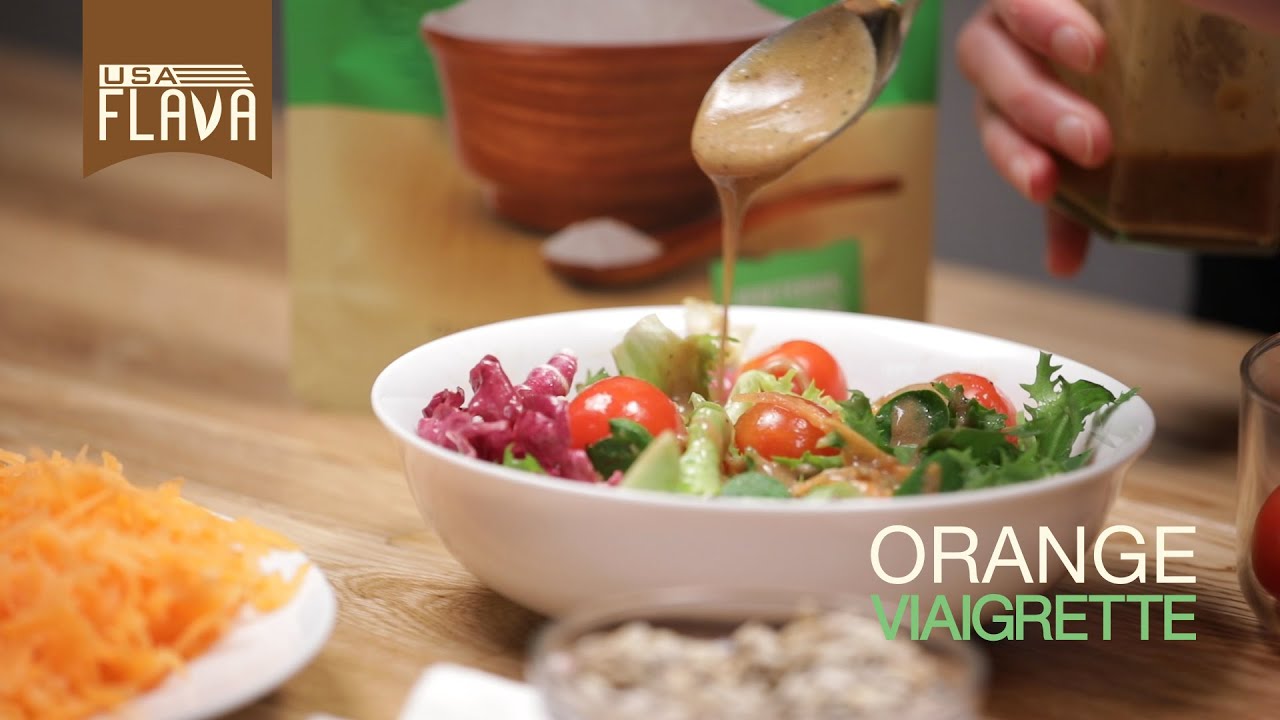 Xanthan Gum USA Flava How to make Orange Vinaigrette YouTube