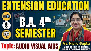 Lecture on Audio Visual Aids