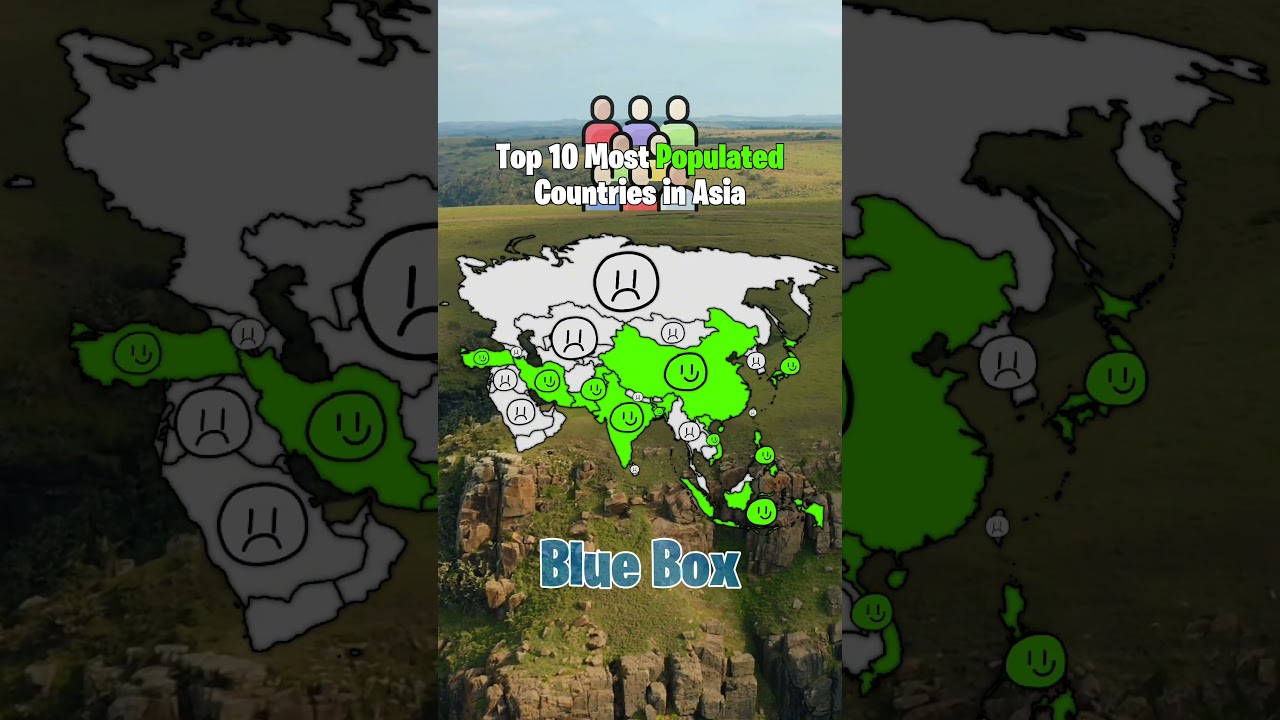 Top 10 Most Populated Countries in Asia 