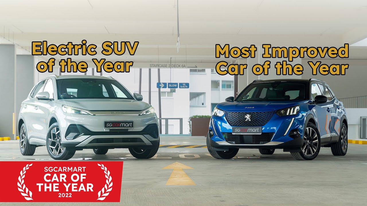 2022 Sgcarmart Car of the Year Highlight: BYD Atto 3 & Peugeot e-2008