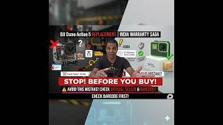DJI Osmo Action5 Replacement Experience India | Full Warranty Process Explained| Avoid This Mistake!