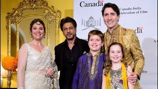 Download lagu Justin Trudeau meets Bollywood stars Shah Rukh Khan, Aamir Khan