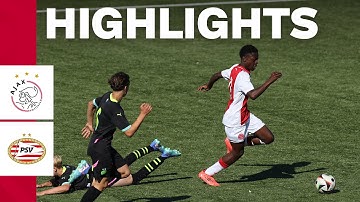Tense game ⚔️ | Highlights Ajax O15 - PSV O15