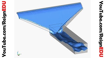 Water Flow (Convergent) Simulation on ANSYS R16.0 - ReignEdu #1.80