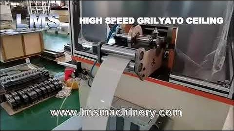 U10x30-50 Production Line High Speed Open Cell Ceiling Suspended Ceiling Tile Forming Machine