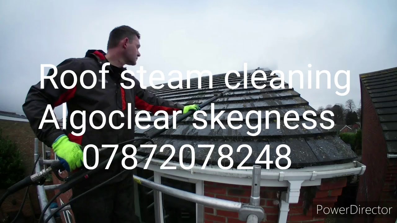 Algoclear skegness roof cleaning YouTube