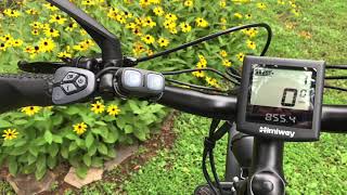 How to Reset the Tripometer and Power Assist Levels on your Himiway eBike
