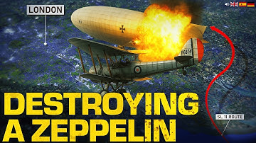 The First Pilot to Shoot Down a Zeppelin – A WWI Air War Legend