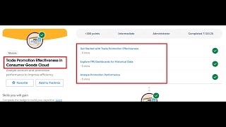 Trade Promotion Effectiveness in Consumer Goods Cloud | Salesforce Trailhead