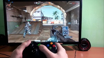 Playing A.V.A. with XBox360 Gamepad and  World of Joysticks Emulator.