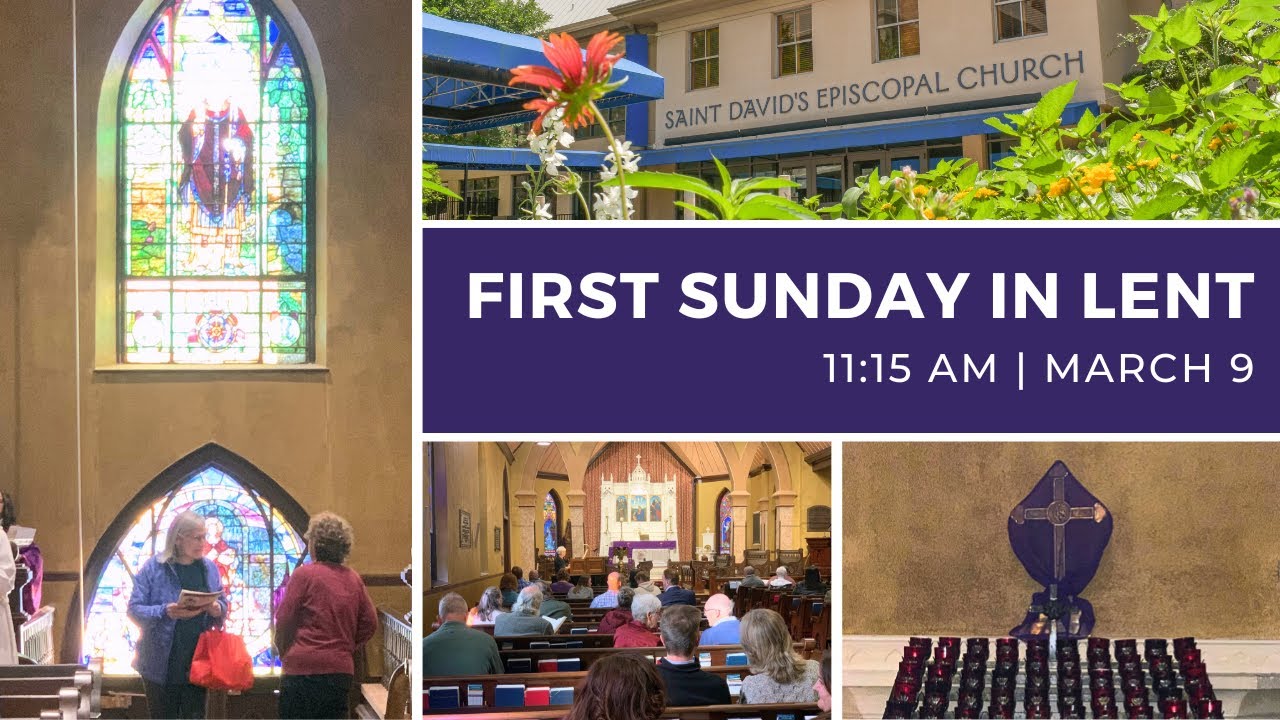 First Sunday in Lent | Holy Eucharist, Rite II - YouTube