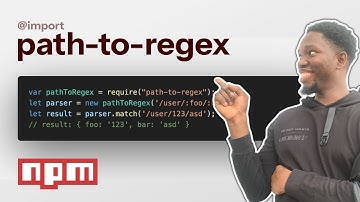 I never knew this Backend package existed | path-to-regex