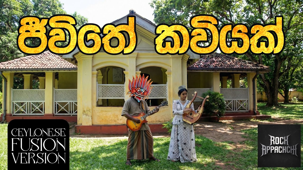 Jeewithe Kaviyak(ජීවිතේ කවියක්) | Nanda Malini | Ceylonese Fusion Version | 