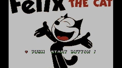NES Felix THE CAT: Continue? + Game Over Bootleg Remix Remake!
