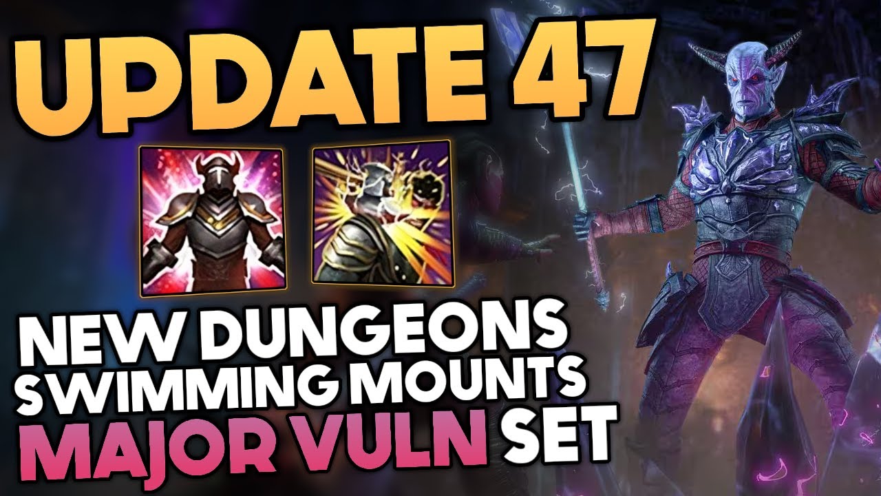 New Major Vulnerability Set and Swimming Mounts - Update 47 Preview | Elder Scrolls Online