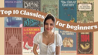 TOP 10 BEGINNER FRIENDLY CLASSICS📚💕✒️