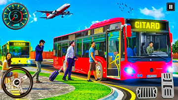 Offroad Bus Driving Simulator 2025 - Uphill Bus Drive 3D - Android GamePlay