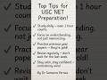 Top Tips for UGC NET Preparation | Study Smart &amp; Stay Consistent 💪