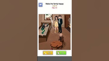 Tricky Puzzle Brain Annoy Level 10 Return the favor Make the family happy