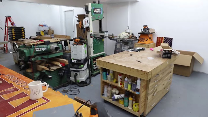 Shop Layout - Moving My Woodworking Shop [Part 3]
