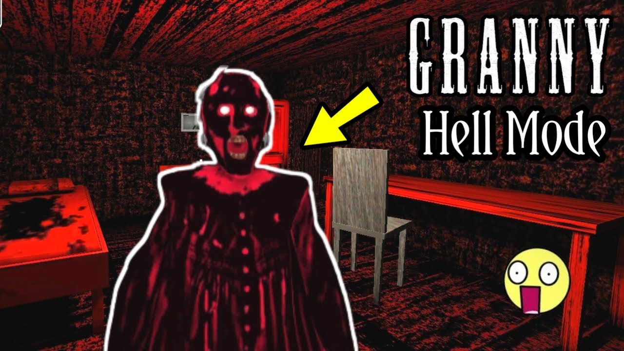 GRANNY V1.8 HELL HOUSE MODE FULL GAMEPLAY - YouTube