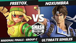 SWT EU RF Group C - Freetox_ (Min Min) Vs. Noxumbra (Richter) SSBU Ultimate Tournament