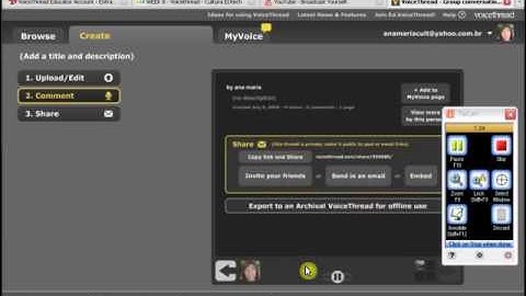 VOICETHREAD tutorial