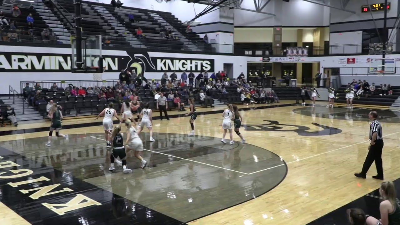 01-14-21 Varsity Girls Basketball Farmington Knights vs Ste. Genevieve Dragons