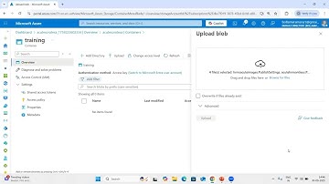 Module 7 - Lesson 6 - How to backup and restore Azure blob storage containers