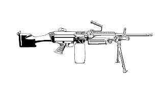 How M249 SAW Works