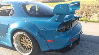 Mazda Rx7 Fd Widebody Single Turbo Gilmer Drive Walk-Around