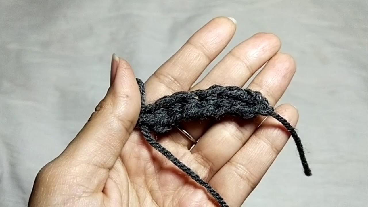 How to make chainless half double and double crochet? Crochet technique