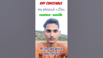 😱RPF constable PET/PMT admit 😱card out #rpfconstable #rpf #motivation #students #army