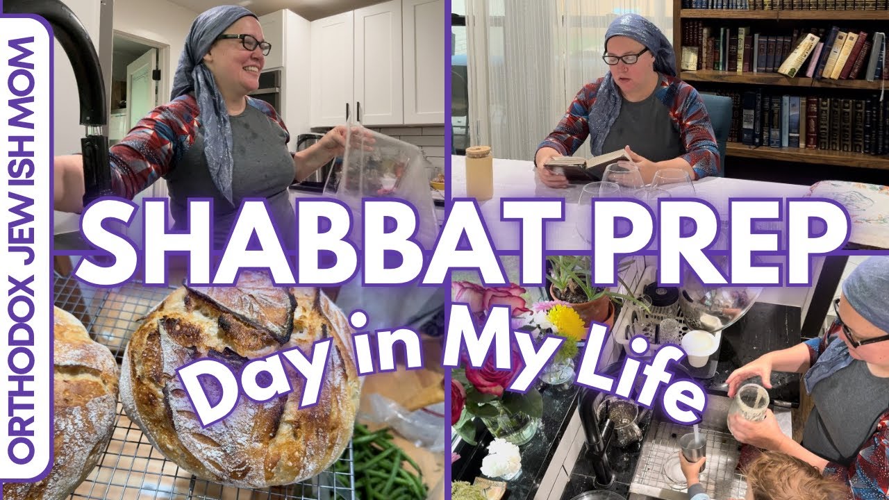 Давайте готовиться к Шаббату! Подготовка к Шаббату DITL | День из моей жизни ортодоксального иуде...