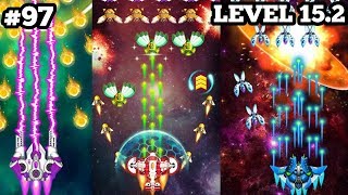 Space Shooter Galaxy Attack(galaxy war Alien Shooter) gameplay # Level 15.2 Gameplay screenshot 5