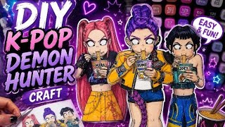 DIY K-pop Demon Hunters #Demon Hunters #huntrix