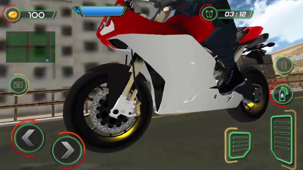 Motor Oyunu Araba Oyunları Extreme Rooftop Bike Android Gameplay
