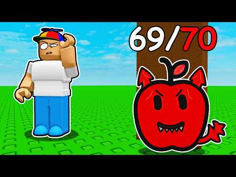finding ALL 70 APPLES in Roblox Find The Apples...