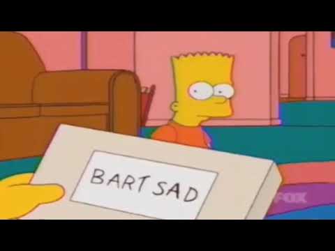 Sad simpsons and bart sad bart t Triste Memes, depressed bart